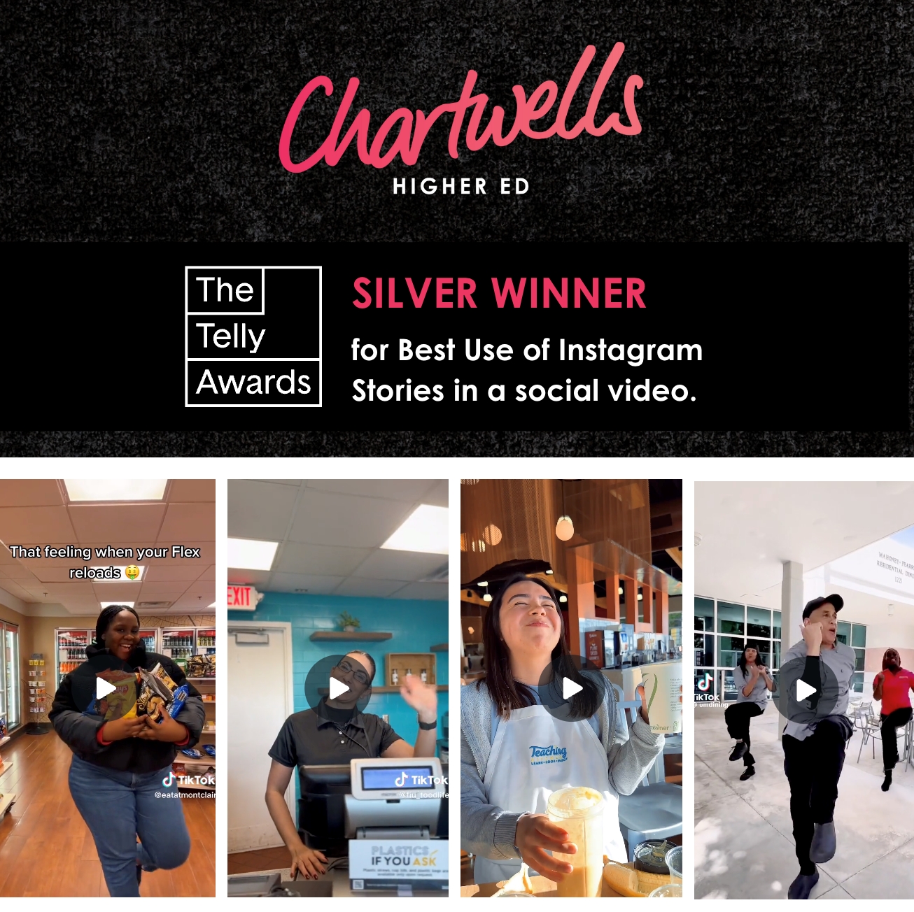 Chartwells Higher Education Wins Social Video Award in the 44th Annual ...